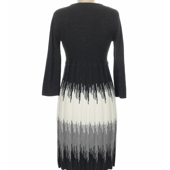 Studio One New York Black and Gray Gradient Dress. - Picture 4 of 4